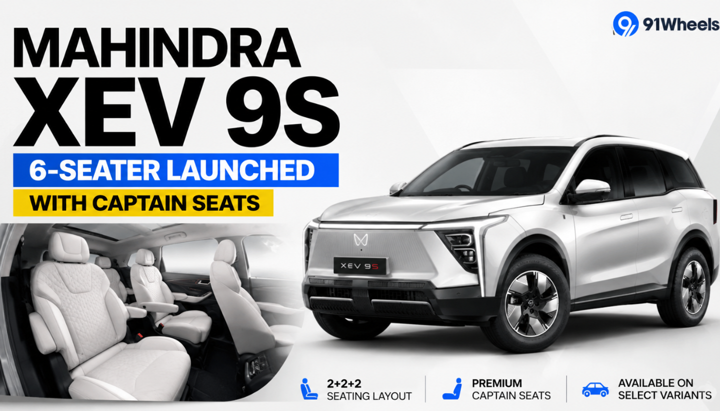 Mahindra XEV 9S 6-Seater Launched With Captain Seats